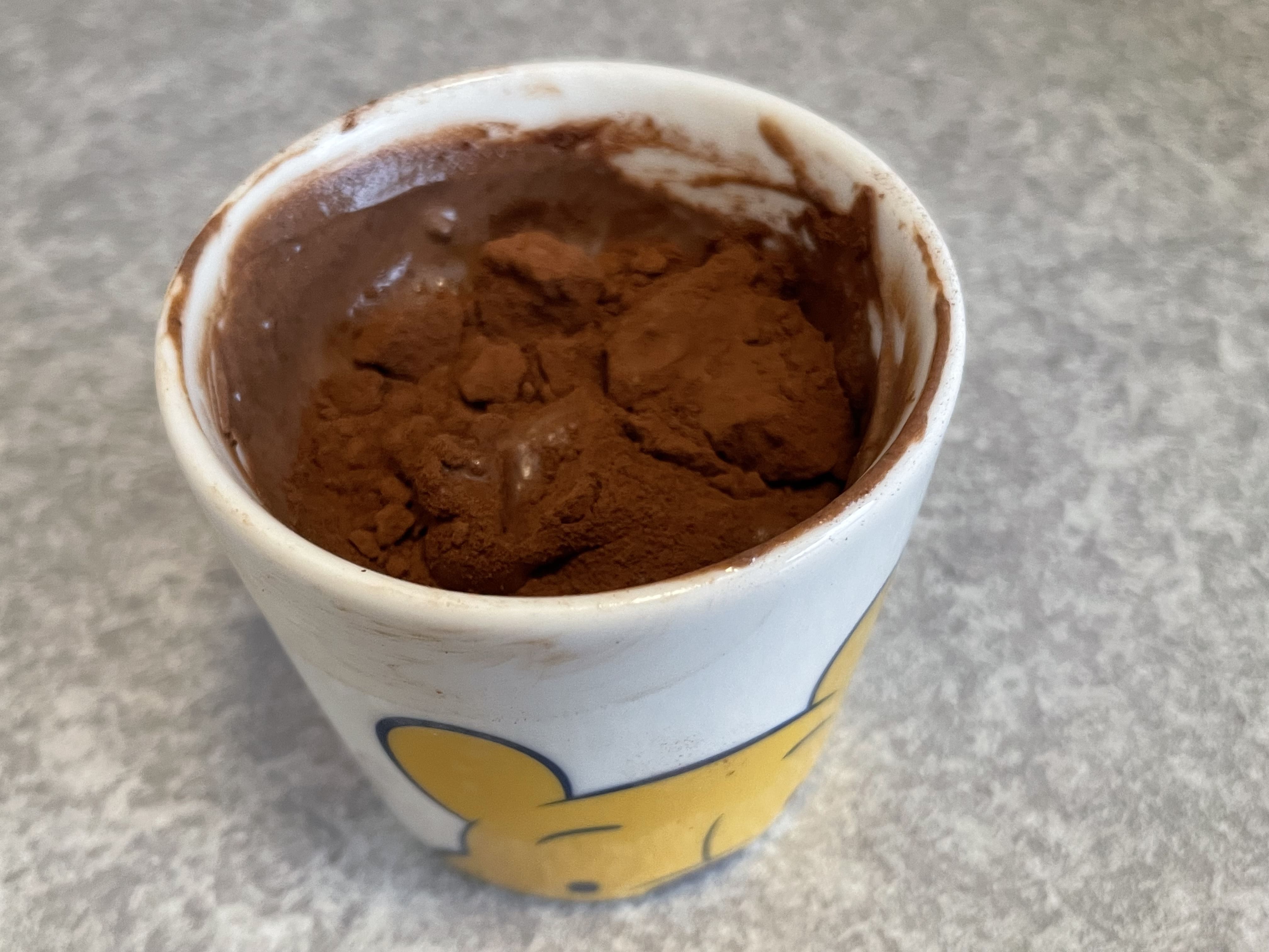 混ぜるだけココアヨーグルト